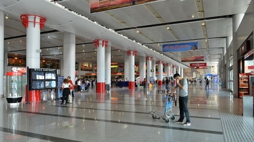 北京首都国际机场离境大厅