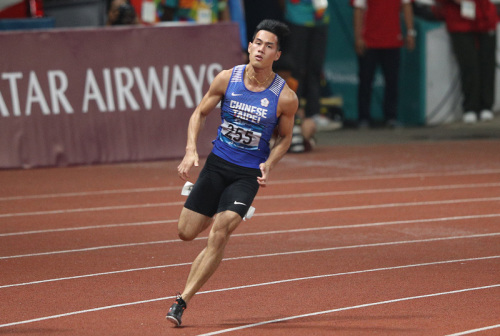 楊俊瀚成為台灣首位在亞運短跑項目奪牌的男將。