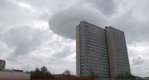 莫斯科上空現飛碟雲網友驚呼外星人來了！