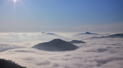 北海道观云海 坐看云起云落(组图)