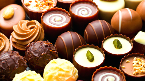 太甜的食物可能成為骨質疏鬆的誘發因素，故巧克力不宜貪食。