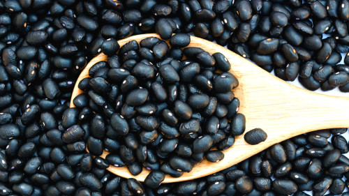 黑豆富含花青素，能清除体内自由基，降低胆固醇，促进血液循环。