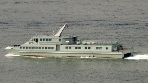 驻港部队“南交86”被发现搁浅在香港无人荒岛