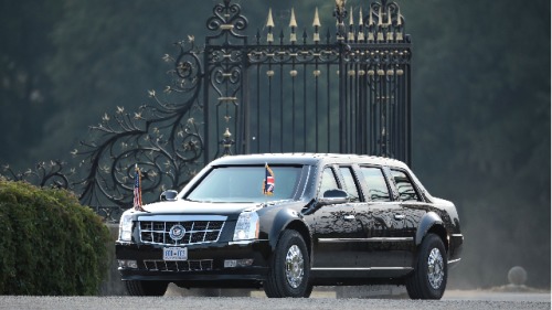 多項007裝備 最強總統座駕「野獸」亮相