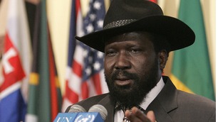 南蘇丹第一位總統薩爾瓦•基爾•馬亞爾迪特