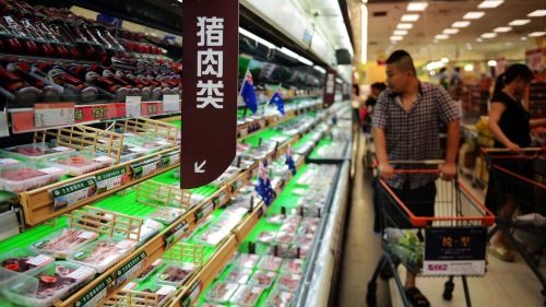 中國豬肉進口明年將會創歷史新記錄。