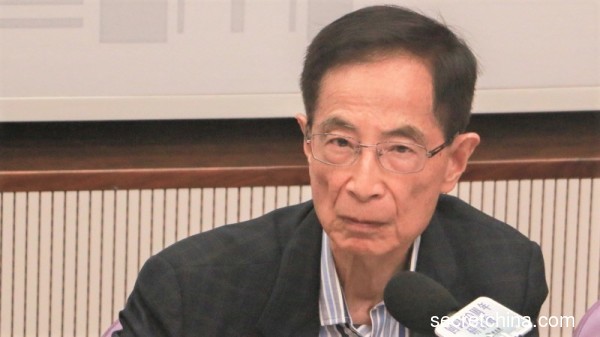 支联会创会副主席、香港最资深的资深大律师李柱铭