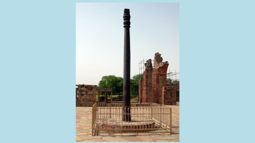 印度「德里鐵柱」時隔1600年仍然不鏽！