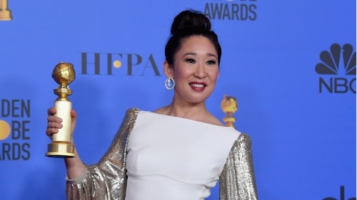 吳珊卓（Sandra Oh）成為第一個獲金球獎劇情類視后的亞裔演員，也是首奪金球獎的韓裔視后。
