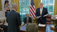 【白宮】川普劉鶴在會議上的談話(全文翻譯一)