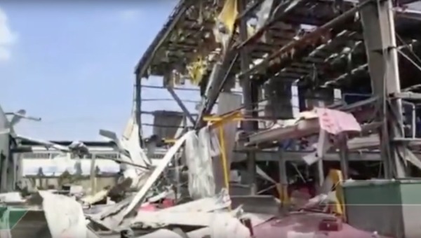 广西玉林化工厂突然爆炸致4死6伤