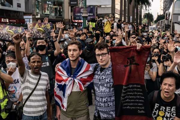 德國喬二代：我同情香港人忍不住抗議是對的