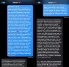 女子天天給亡父發短訊4年後終收到回覆(圖)