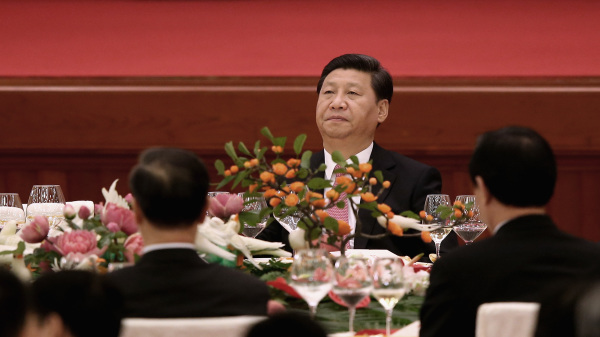 习近平， 2013年9月30日中共建政64周年招待会。