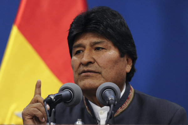 玻利维亚总统莫拉莱斯
