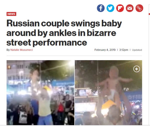 俄羅斯夫婦在吉隆坡街頭做了這個動作 被抓了