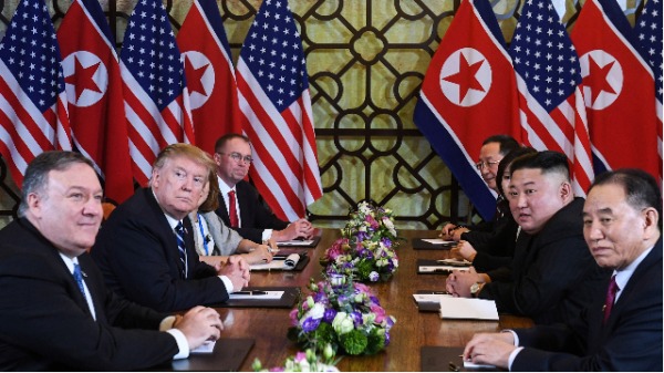 2月27至28日，美國總統川普与朝鮮領導人金正恩在河內舉行第二次高峰會