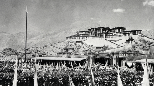 1959年3月10日，西藏拉萨的布达拉宫。