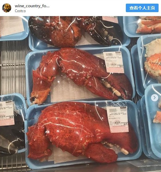 Costco 开卖巨型龙虾爪