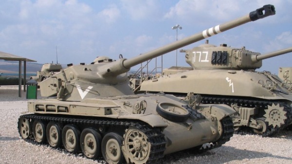 六日戰爭中以色列使用的輕型坦克（圖片來源：公有領域）