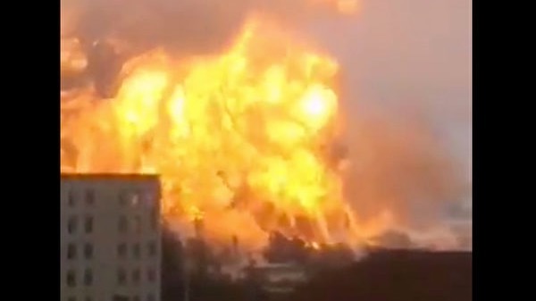 江蘇化工廠發生爆炸