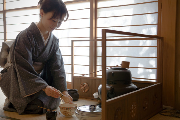 茶道在日本有着悠久的历史