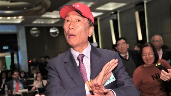 鴻海董事長郭台銘在印太對話上暴怒抗議