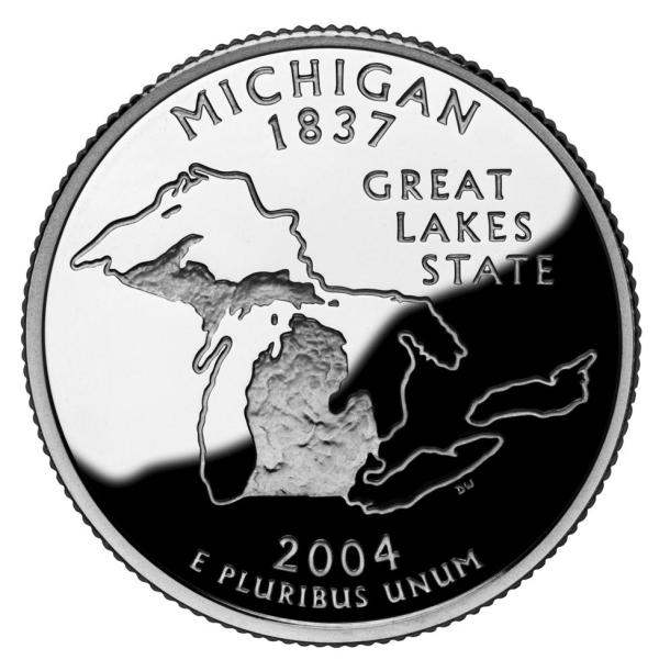密西根州紀念幣