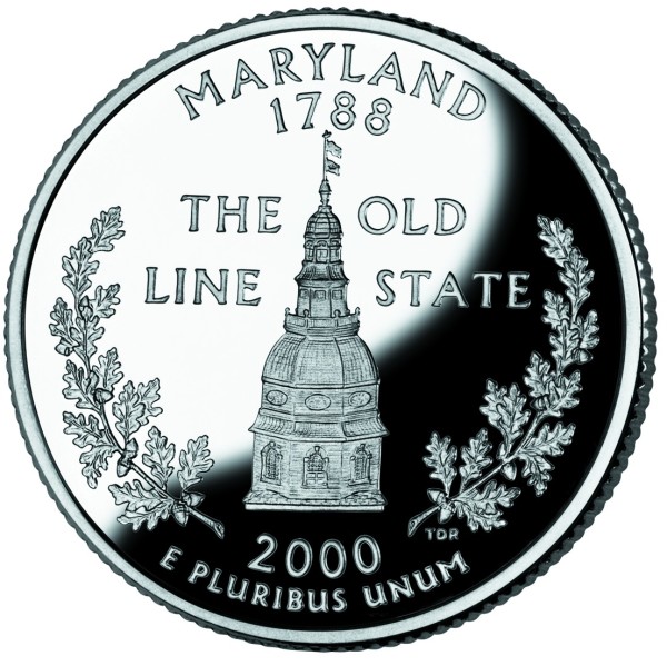马里兰州纪念币