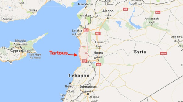 塔爾圖斯是敘利亞在地中海的天然大港。現今將租借給俄羅斯49年