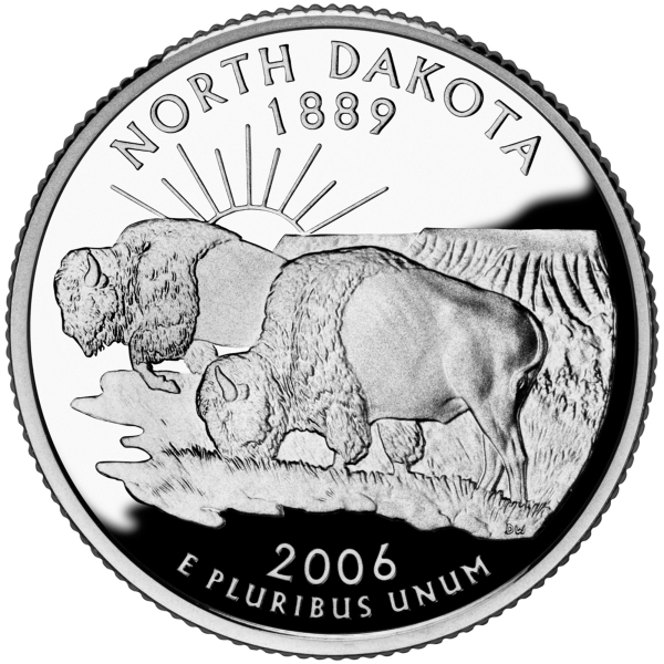 北達科他州紀念幣