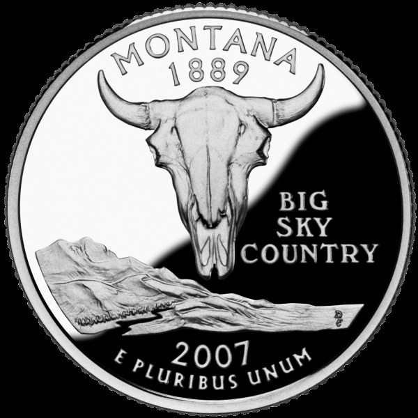 蒙大拿州紀念幣
