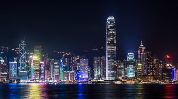 香港市容夜景