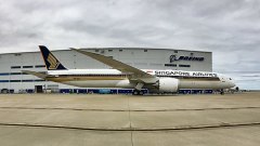 波音787-10引擎出问题新加坡航空停飞(组图)