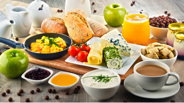早餐要吃得營養均衡，才有利於健康。