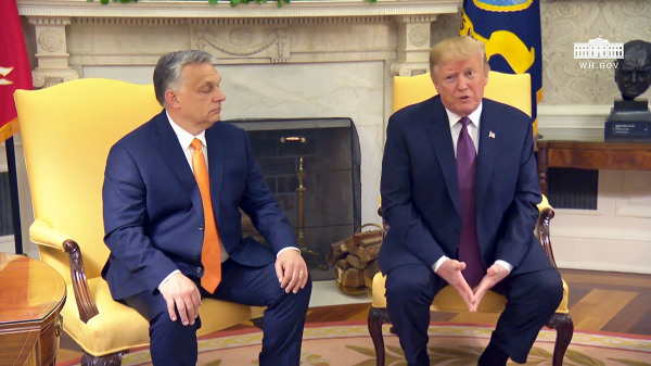 【川普】川普和匈牙利总理开会前答记者问下