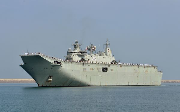 澳大利亚海军旗舰“堪培拉号”