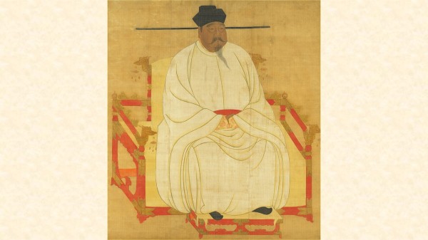 国立故宫博物院藏宋朝太祖皇帝赵匡胤肖像。