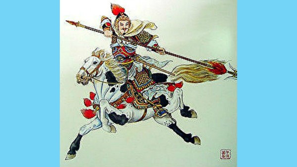 薛仁贵在历史上有将军“三箭定天山”、“一貌退万敌”的战功神话。