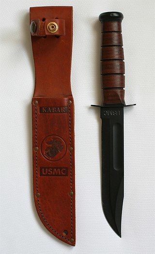 美國海軍陸戰隊裝備的卡巴刀。