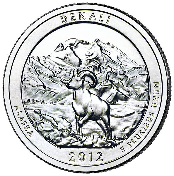 阿拉斯加州迪那利國家公園流通紀念幣