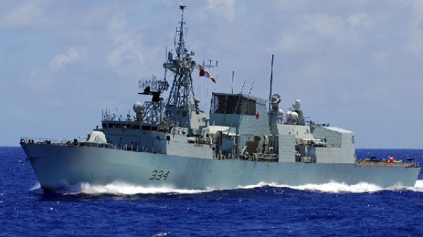 加拿大海军护卫舰“里贾纳”号