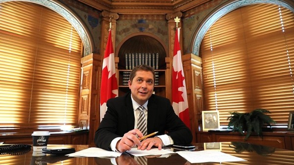 加拿大保守黨黨領袖安德魯．謝爾
