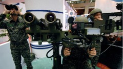 中共威脅要制裁對臺軍售美企稱拍臺灣如彩蛋(圖)