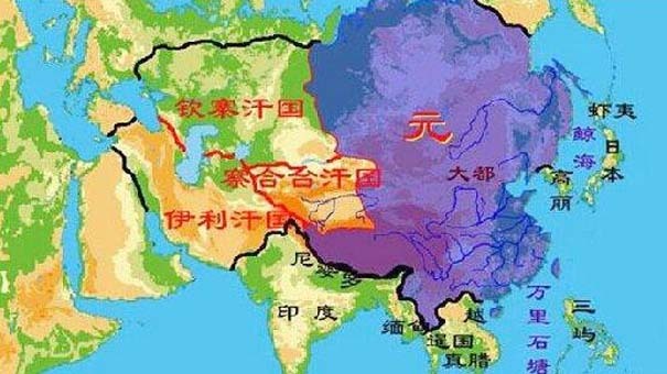 元朝是中国历史上版图最大的王朝