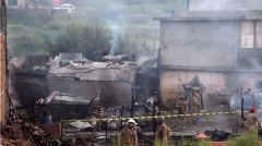 巴基斯坦軍機墜毀民宅已釀17死12傷(圖)