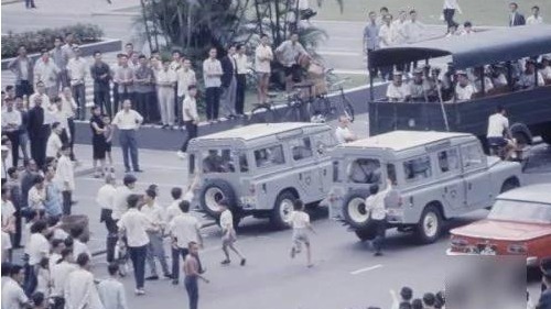 1967年中共在香港煽動左派暴動。
