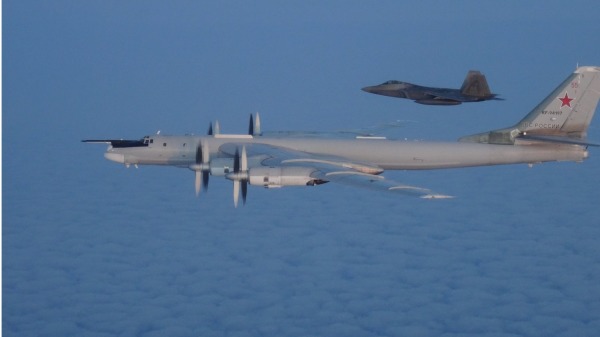 北美航太防衛司令部表示，8日美國與加拿大戰機在阿拉斯加外海攔截2架俄羅斯Tu-95轟炸機