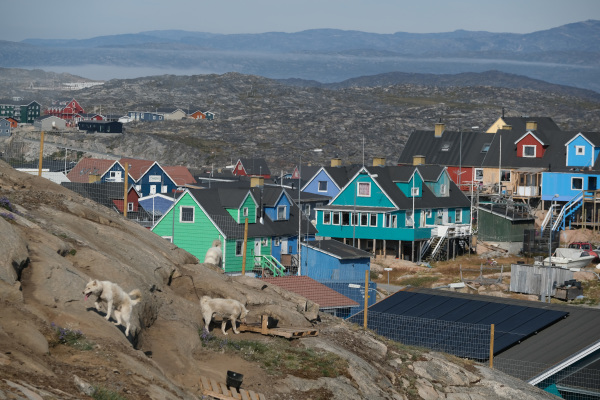2019年8月03日，格陵兰伊卢利萨特。