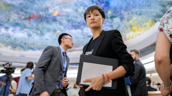 民主派香港歌手何韻詩於2019年7月8日在日內瓦向聯合國人權理事會發表演講，講述香港現況。